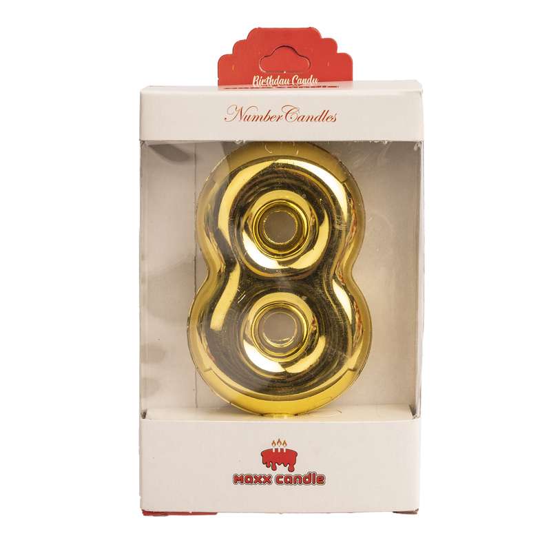 شمع تولد مدل  عدد 8 کد Ca88T