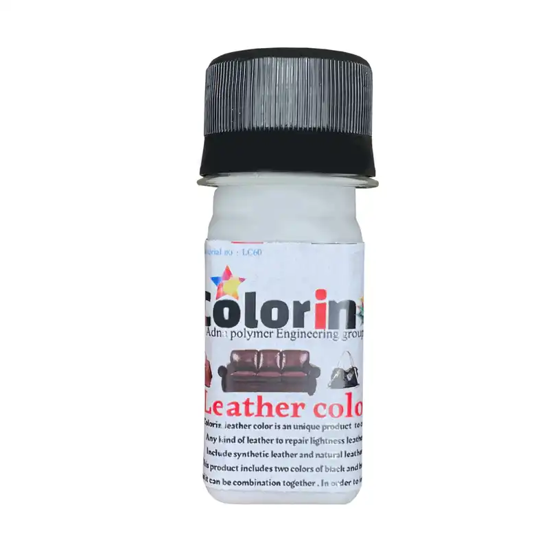 رنگ چرم کالرین مدل F.ILLU رنگ سفید