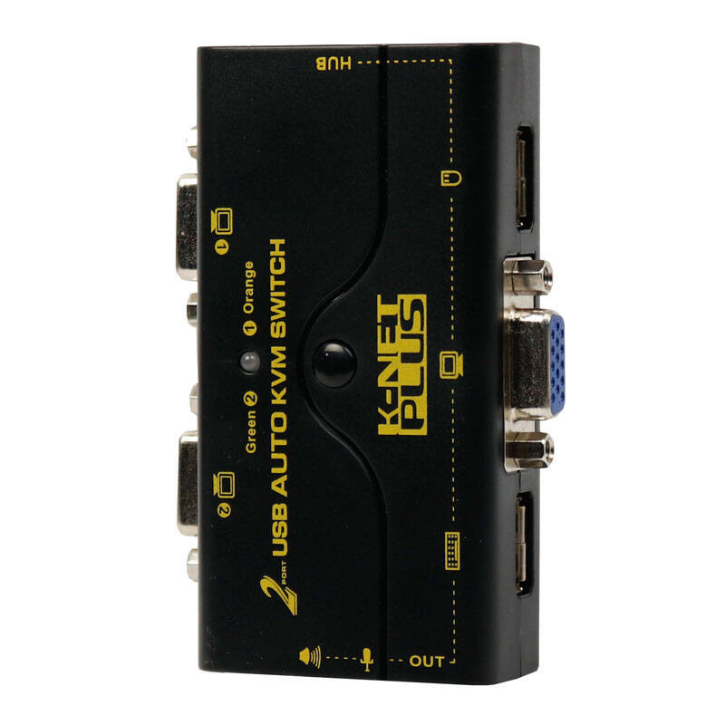 سوییچ 2 پورت KVM کی نت پلاس مدل KP-U622