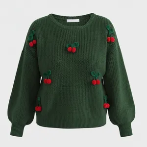 پلیور یقه گرد زنانه مدل GR11