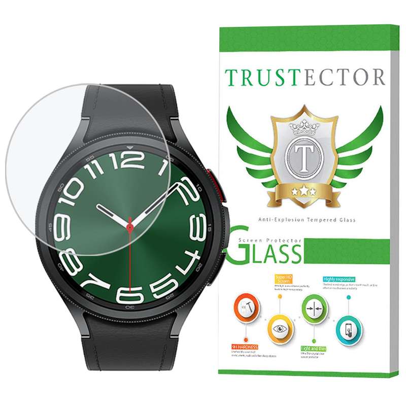 محافظ صفحه نمایش تراستکتور مدل SIMWATCHT مناسب برای ساعت هوشمند سامسونگ Galaxy Watch 6 Classic 47 mm محافظ صفحه نمایش تراستکتور مدل SIMWATCHT مناسب برای ساعت هوشمند سامسونگ Galaxy Watch 6 Classic 47 mm
