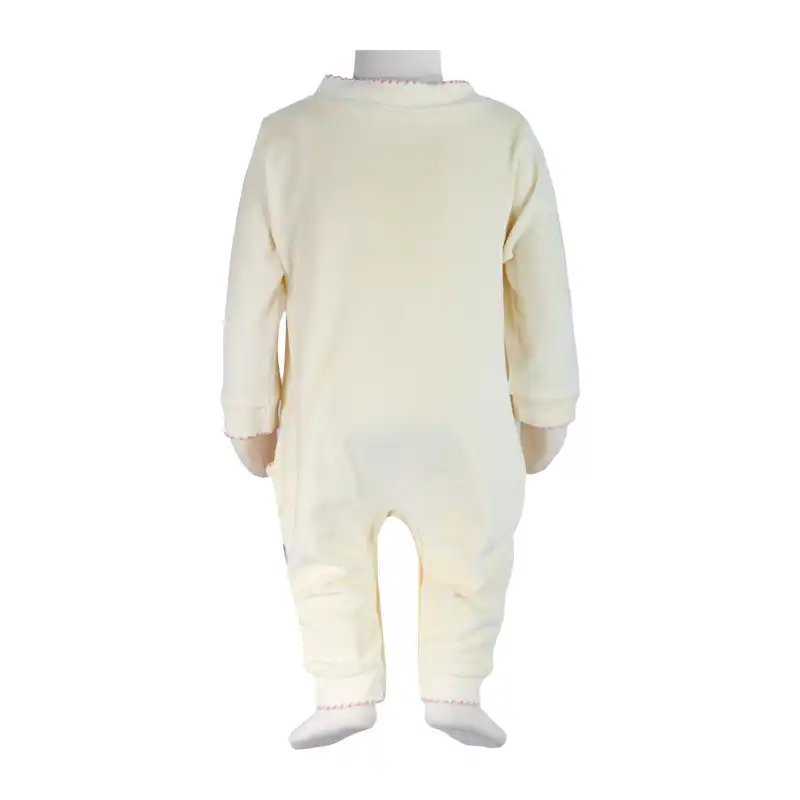 ست سرهمی و کلاه نوزادی  آدمک مدل گربه کد 139901 رنگ کرم