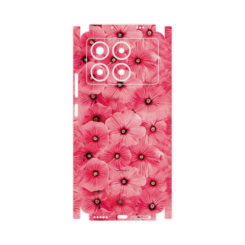 برچسب پوششی ماهوت مدل Pink_Flower-FullSkin مناسب برای گوشی موبایل شیائومی Poco X6 Pro