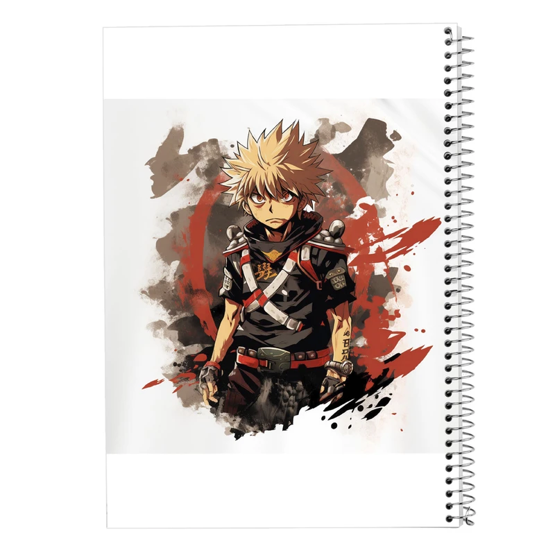 دفتر نت موسیقی 50 برگ مدوپد مدل Naroto کد DF11450