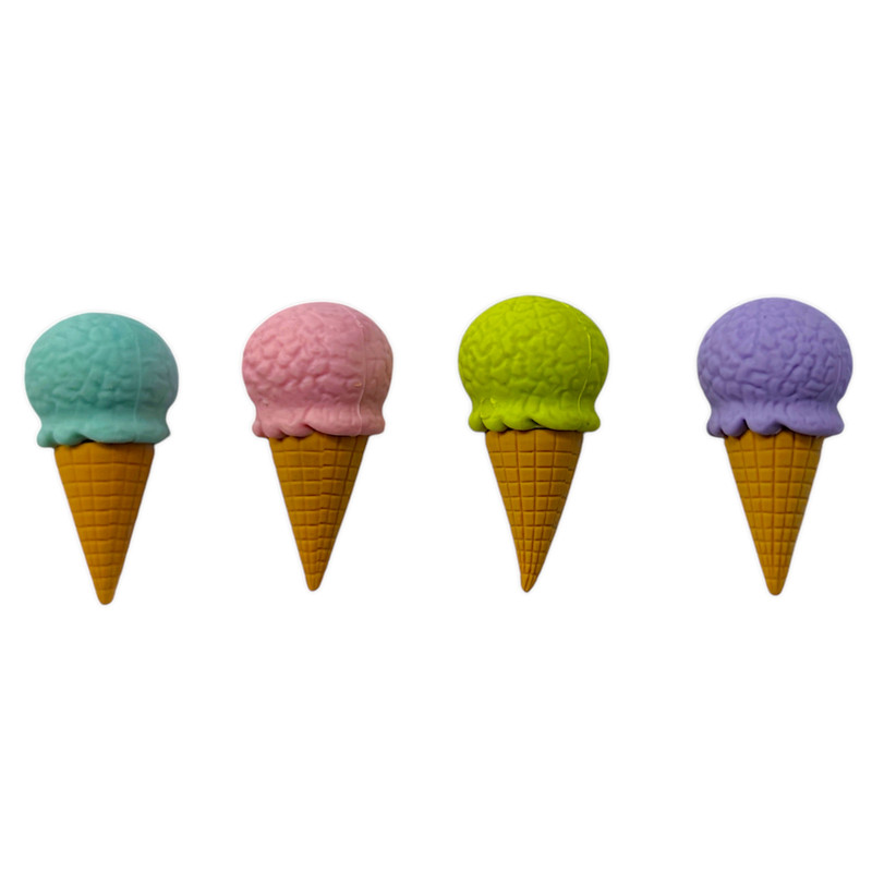 پاک کن مدل بستنی قیفی بسته 4 عددی