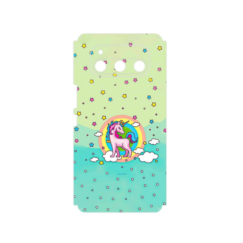 برچسب پوششی ماهوت مدل Rainbow unicorn adventure مناسب برای گوشی موبایل داریا Bond 5G