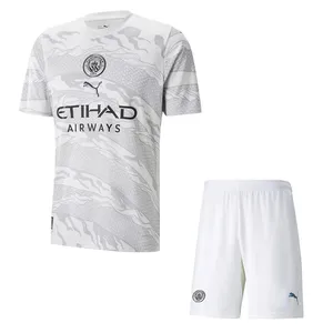 ست تی شرت و شلوارک ورزشی مردانه مدل منچستر سیتی Concept 2024