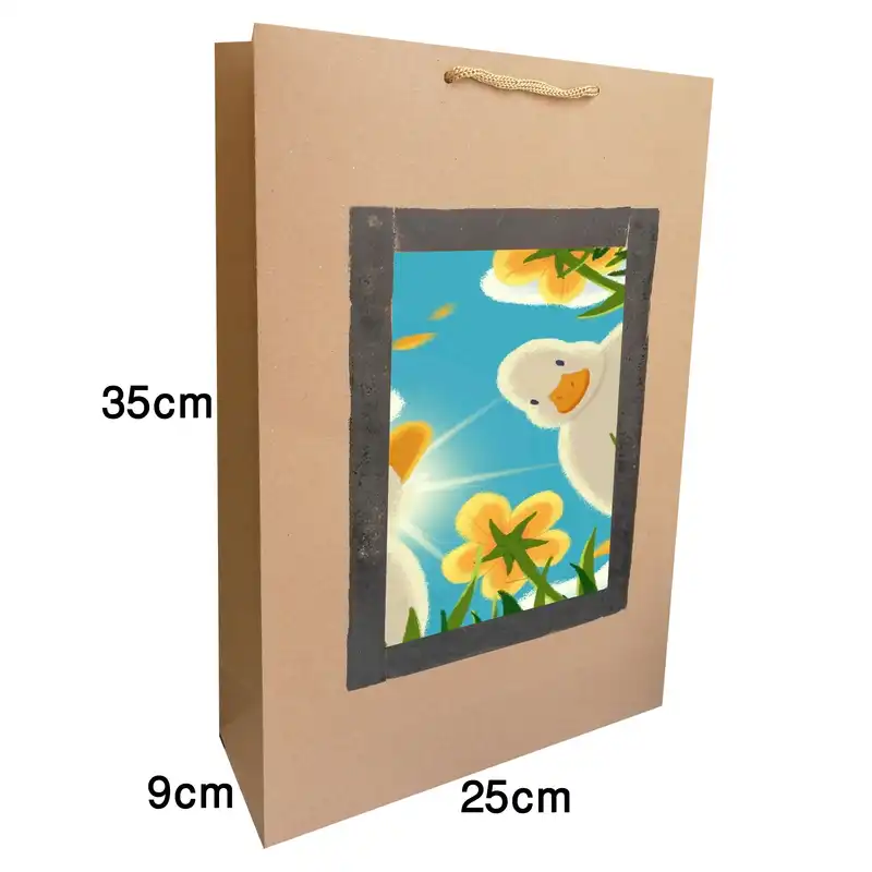 پاکت هدیه مدل جوجه اردک