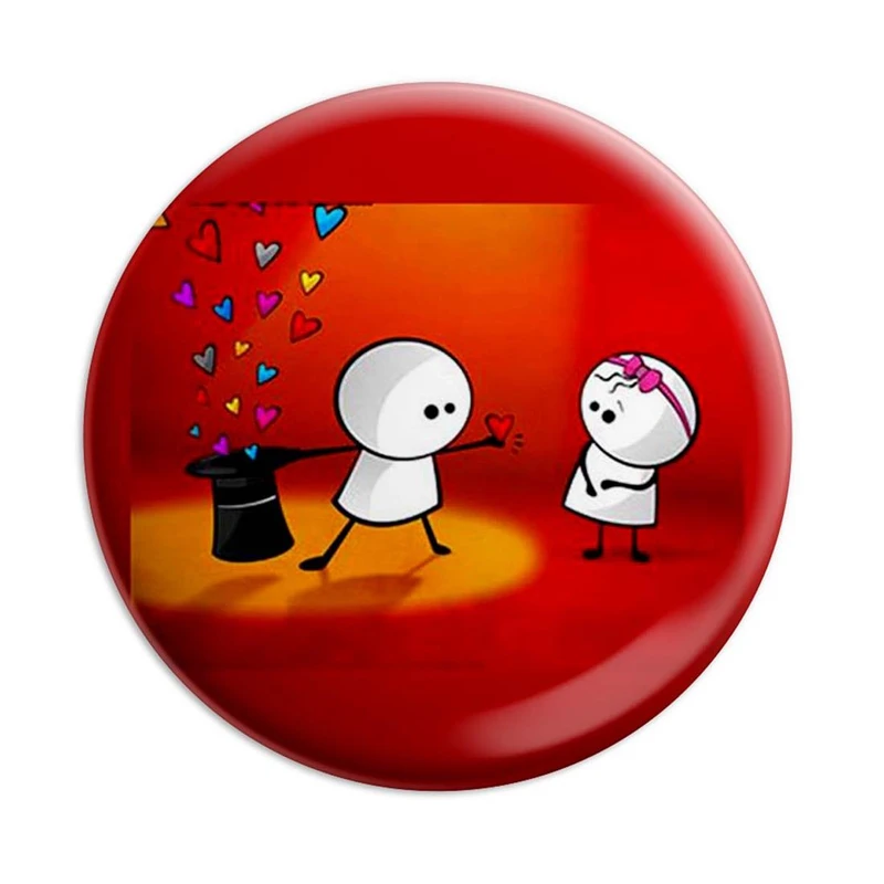مگنت پرمانه طرح عاشقانه کد pmag.5691
