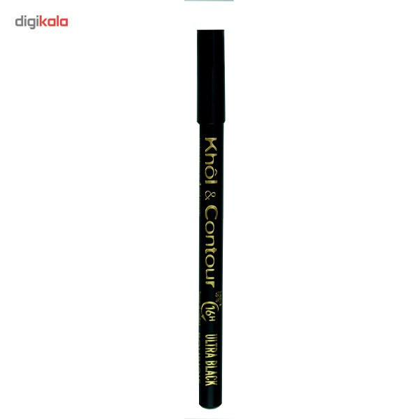 مداد چشم بورژوآ مدل Khol And Countour Ultra Black مداد چشم بورژوآ مدل Khol And Countour Ultra Black