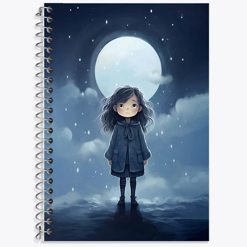 دفتر لغت 50 برگ خندالو طرح دخترانه کد F8223