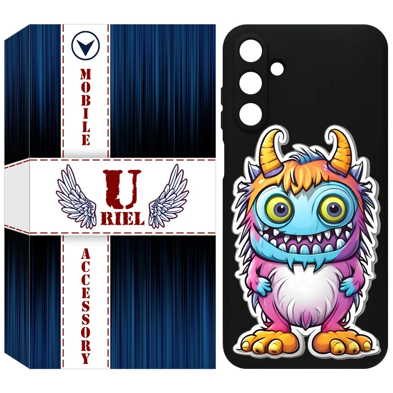 کاور یوریل مدل KSH کد 50 طرح میکروب مناسب برای گوشی موبایل سامسونگ Galaxy A15