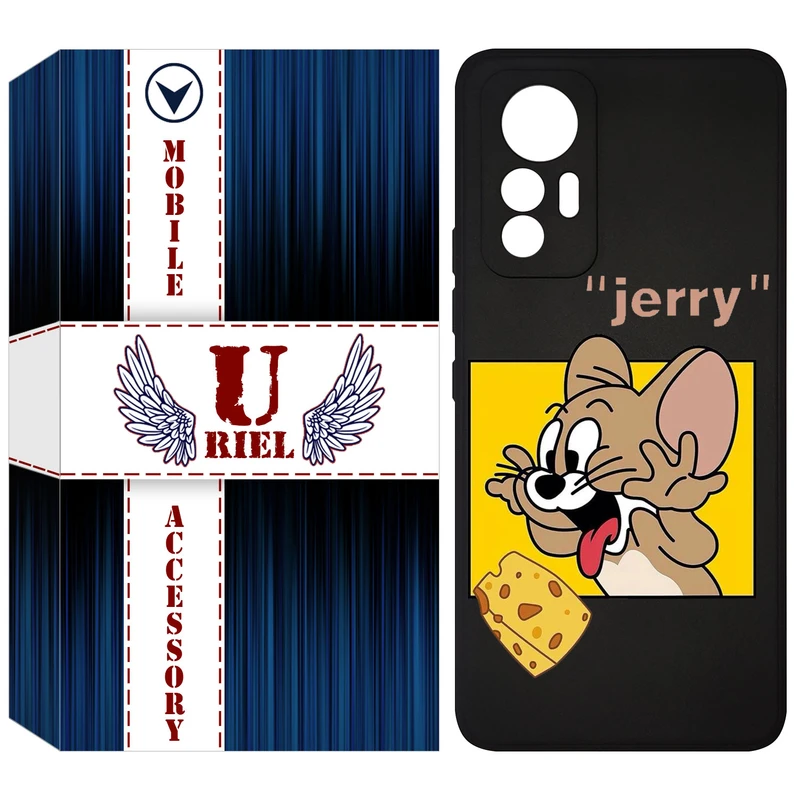 کاور یوریل مدل KSH کد 11 طرح جری مناسب برای گوشی موبایل شیائومی 12 Lite