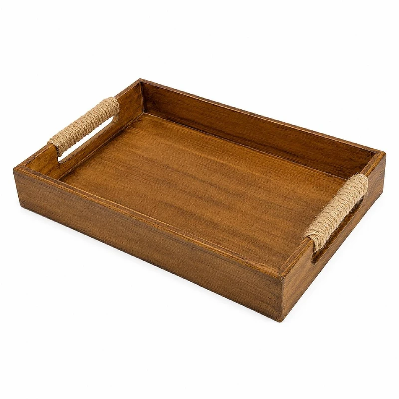 سینی مدل دسته کنفی 30×20 سانتی متر