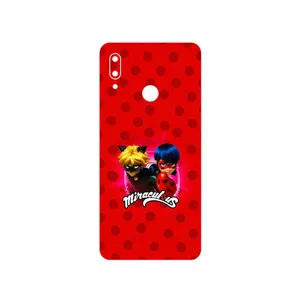 MAHOOT Ladybug and Cat Noir Cover Sticker for Huawei P Smart 2019