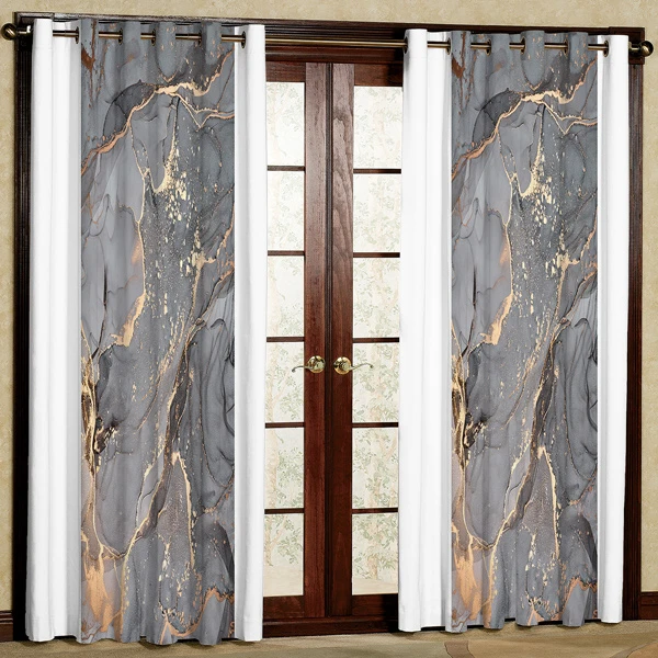 پرده مدل مخمل پانچی کد 7573 سایز 280x140 سانتی متر