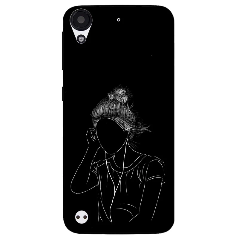 کاور مگافون طرح مینیمال مدل 1858 مناسب برای گوشی موبایل اچ تی سی Desire 530 