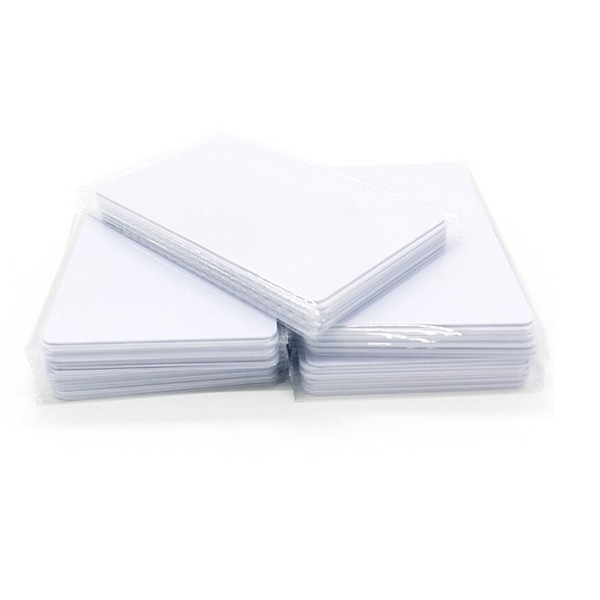 کارت پی وی سی سفید مدل مایفر 1k بسته 200 عددی