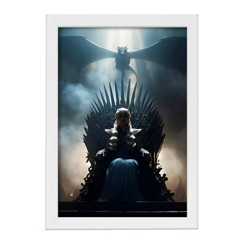 تابلو خندالو مدل بازی تاج و تخت (Game Of Thrones) کد F10157