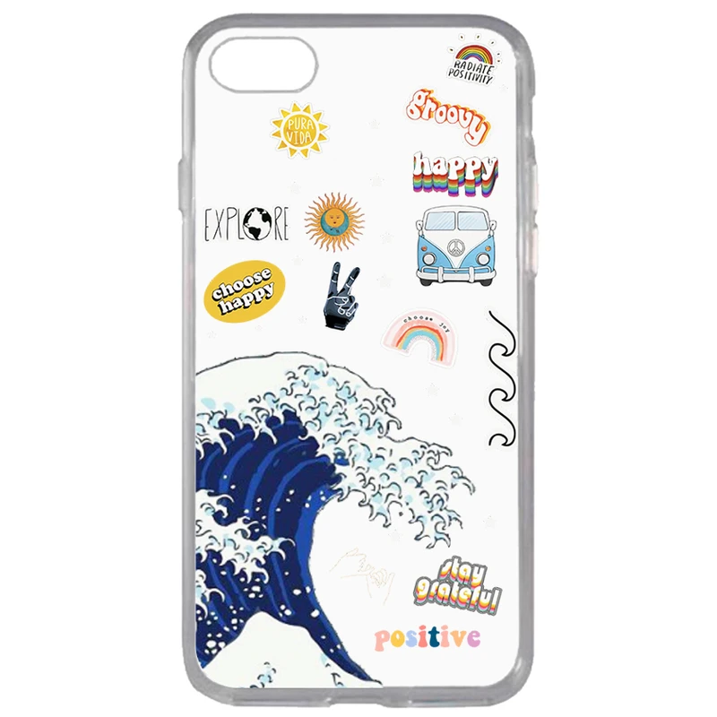 کاور طرح Wave مناسب برای گوشی موبایل اپل iPhone 7 Plus / 8  Plus