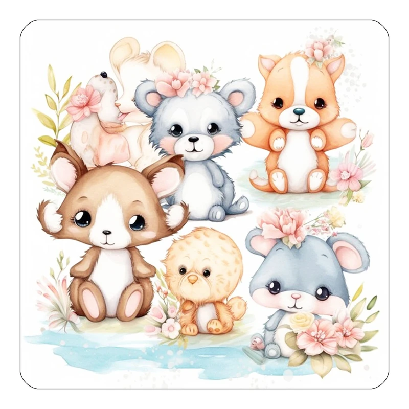 مگنت کاکتی طرح حیوانات کارتونی مدل mp28600