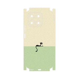 MAHOOT Minimal Internet Cat Icon-FullSkin Cover Sticker for Honor X8a