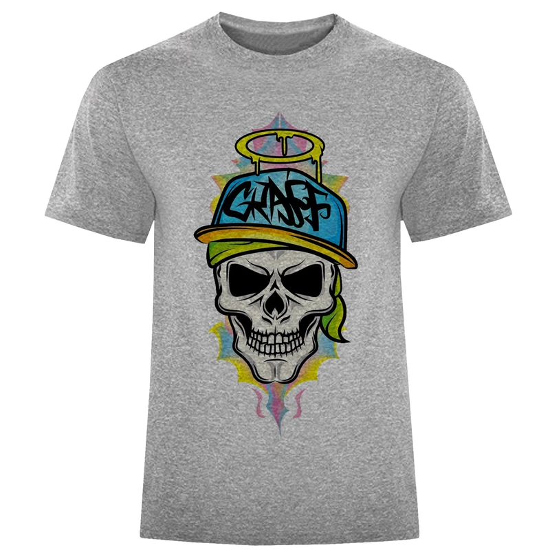 تی شرت آستین کوتاه مردانه مدل اسکلت A93