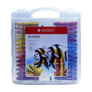 پاستل روغنی 55 رنگ کایزر کد SK467
