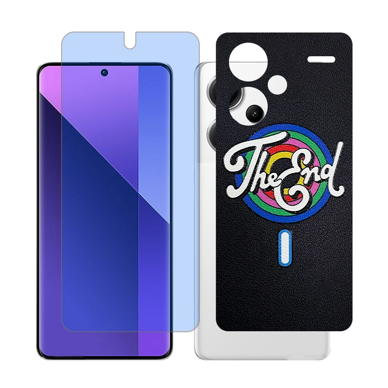 محافظ صفحه نمایش مات آنتی بلو گلس مدل Together مناسب برای گوشی موبایل شیائومی Redmi Note 13 Pro Plus به همراه برچسب پوششی
