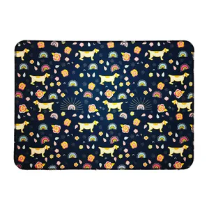 مت زیرانداز ظرف غذا و آب سگ و گربه مدل A14