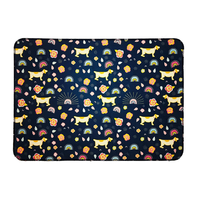 مت زیرانداز ظرف غذا و آب سگ و گربه مدل A14