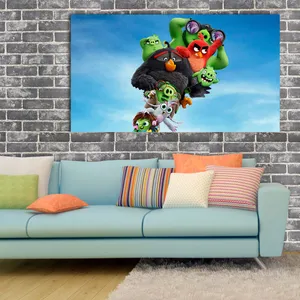 تابلو شاسی کودک مدل Angry Birds کد 22