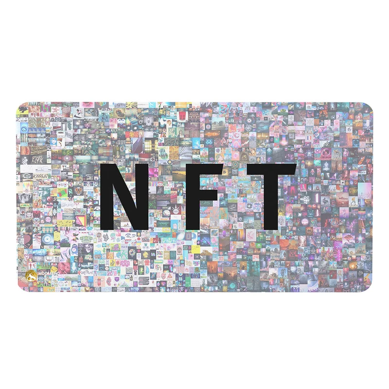 ماوس پد هومرو مدل MX309  طرح ارز دیجیتال NFT