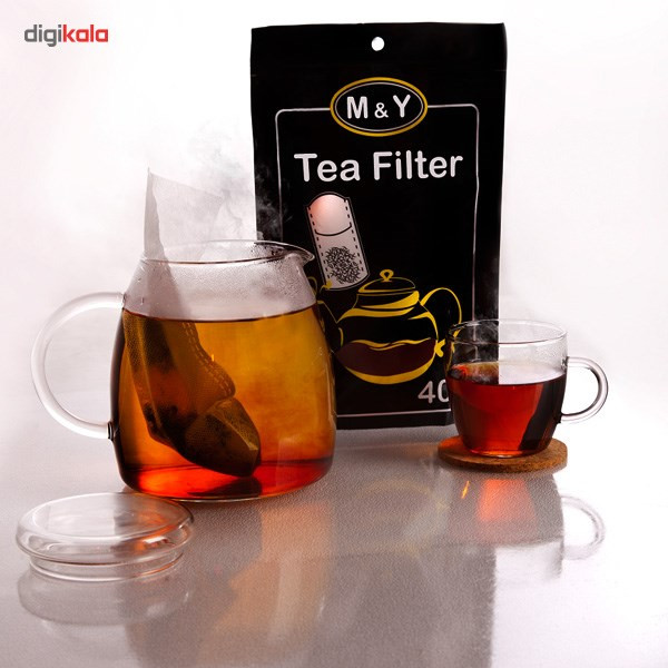 فیلتر چای ام اند وای بسته 40 عددی