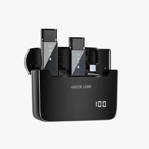 نقد و بررسی میکروفن بی سیم گرین لاین مدل 2in1 Digital Display Type-C توسط خریداران