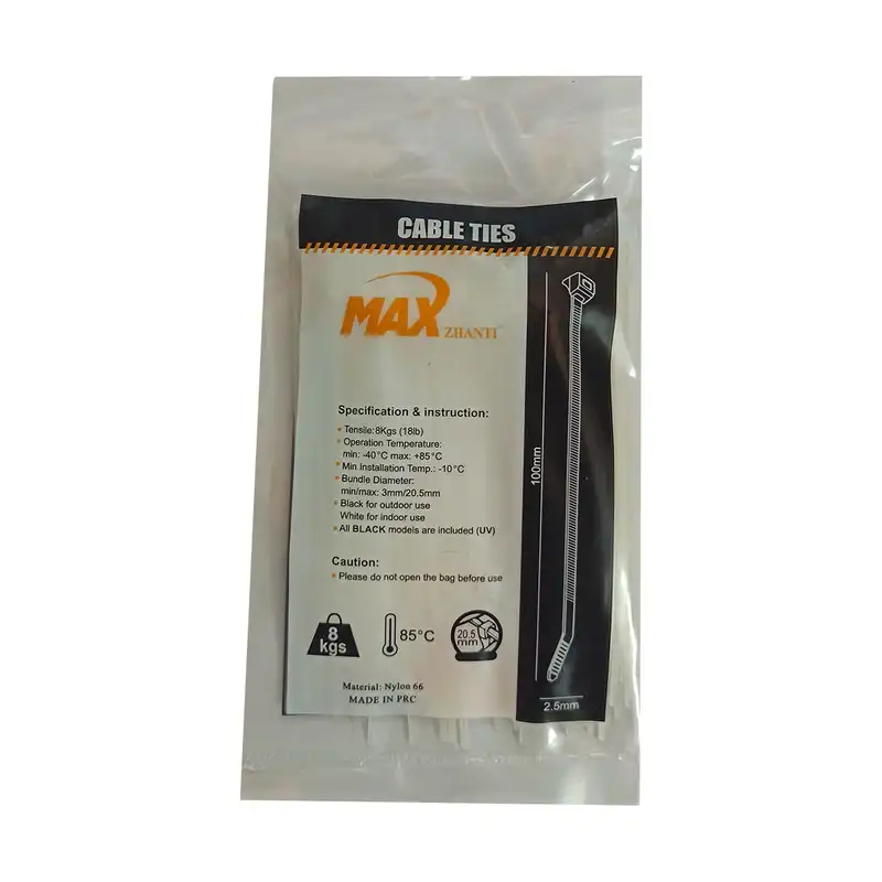 بست کمربندی مکس مدل LH-M-100-4 بسته 100 عددی