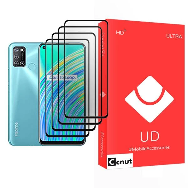 محافظ صفحه نمایش کوکونات مدل UD Ultra MIX004 مناسب برای گوشی موبایل ریلمی C17 بسته چهار عددی