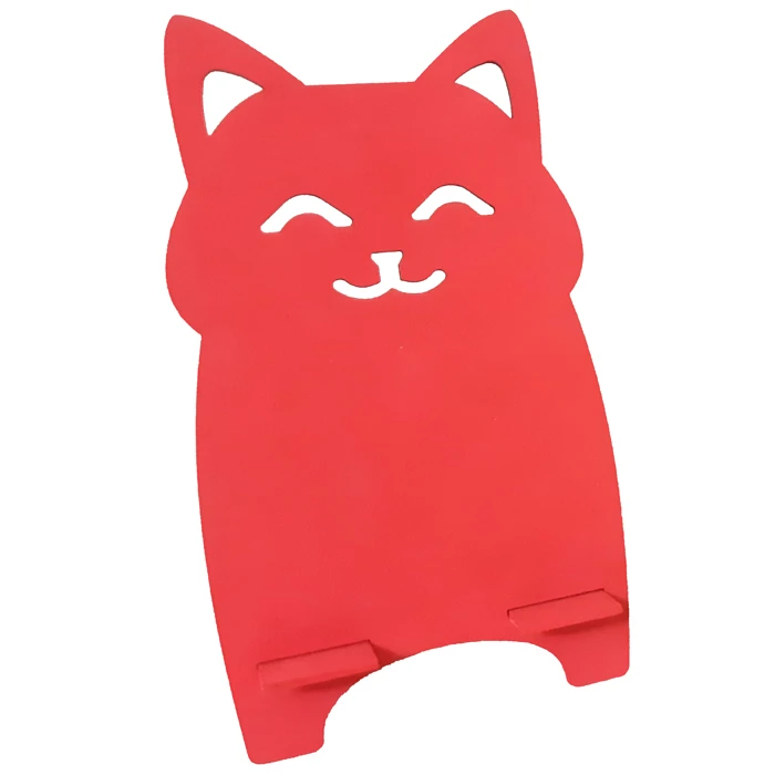 پایه نگهدارنده گوشی موبایل و تبلت مدل فانتزی طرح گربه