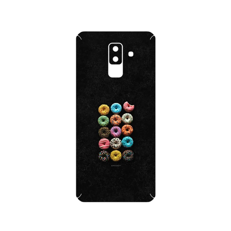 برچسب پوششی ماهوت مدل Doughnut مناسب برای گوشی موبایل سامسونگ Galaxy A6 Plus 2018