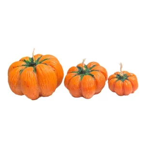 شمع مدل کدو‌ مجموعه سه عددی