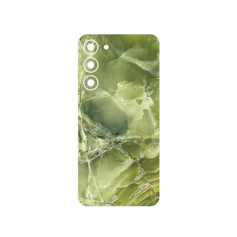 برچسب پوششی ماهوت مدل Green Crystal Marble مناسب برای گوشی موبایل سامسونگ Galaxy S23 Plus