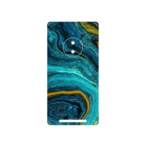 MAHOOT Turquoise marblewith golden streaks Cover Sticker for Nokia Lumia 830
