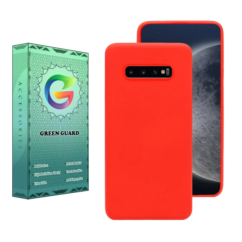 کاور گرین گارد مدل Kygo طرح سیلیکونی مناسب برای گوشی موبایل سامسونگ Galaxy S10 Plus 