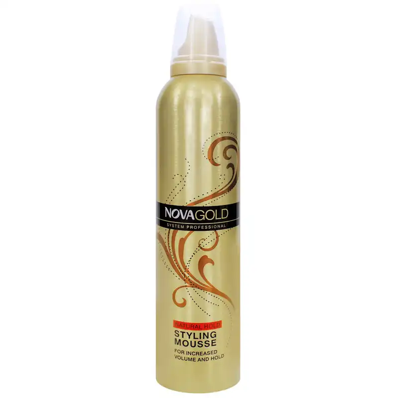 موس حالت دهنده مو نووآ گلد مدل حجم دهنده حجم 300 میلی لیتر