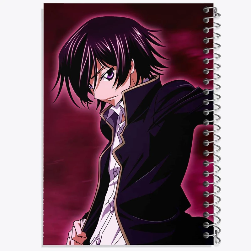 دفتر مشق 50 برگ خندالو مدل لولوش وی بریتانیا انیمه کد گیاس Code Geass  کد 13078