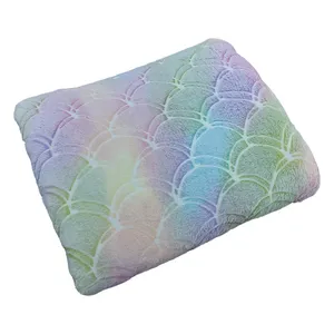 پتو مسافرتی مدل شب نما طرح صدفی سایز 250x240 سانتی متر