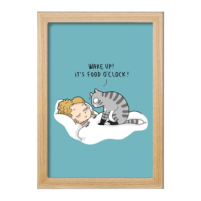 تابلو خندالو مدل گربه Cat  کد 23293