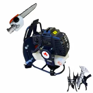 علف زن پشتی میتسوبیشی مدل BG520 به همراه الحاقی تبدیل علفزن اره و الحاقی روتیواتور