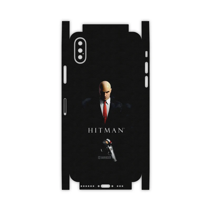 برچسب پوششی ماهوت مدل HITMAN-Game-FullSkin مناسب برای گوشی موبایل اپل iPhone Xs