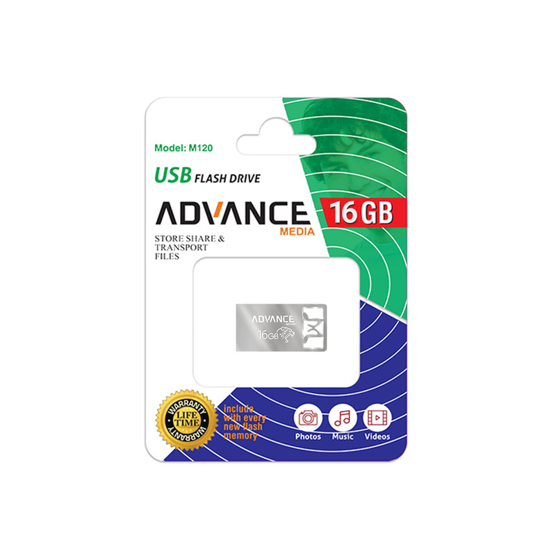 فلش مموری ادونس مدل M-120 ظرفیت 16 گیگابایت با رابط USB